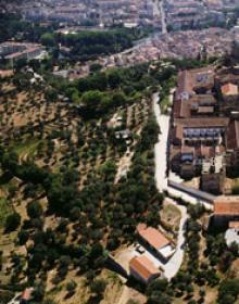 Convento de Cristo, vista area